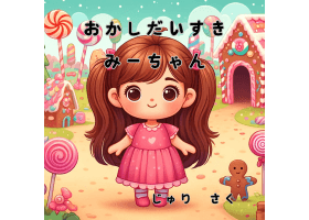 おかしだいすき みーちゃん